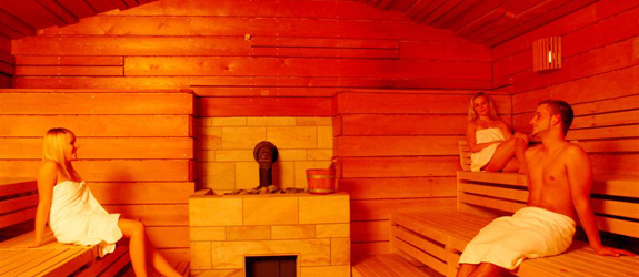 Die Finnische Blocksauna
